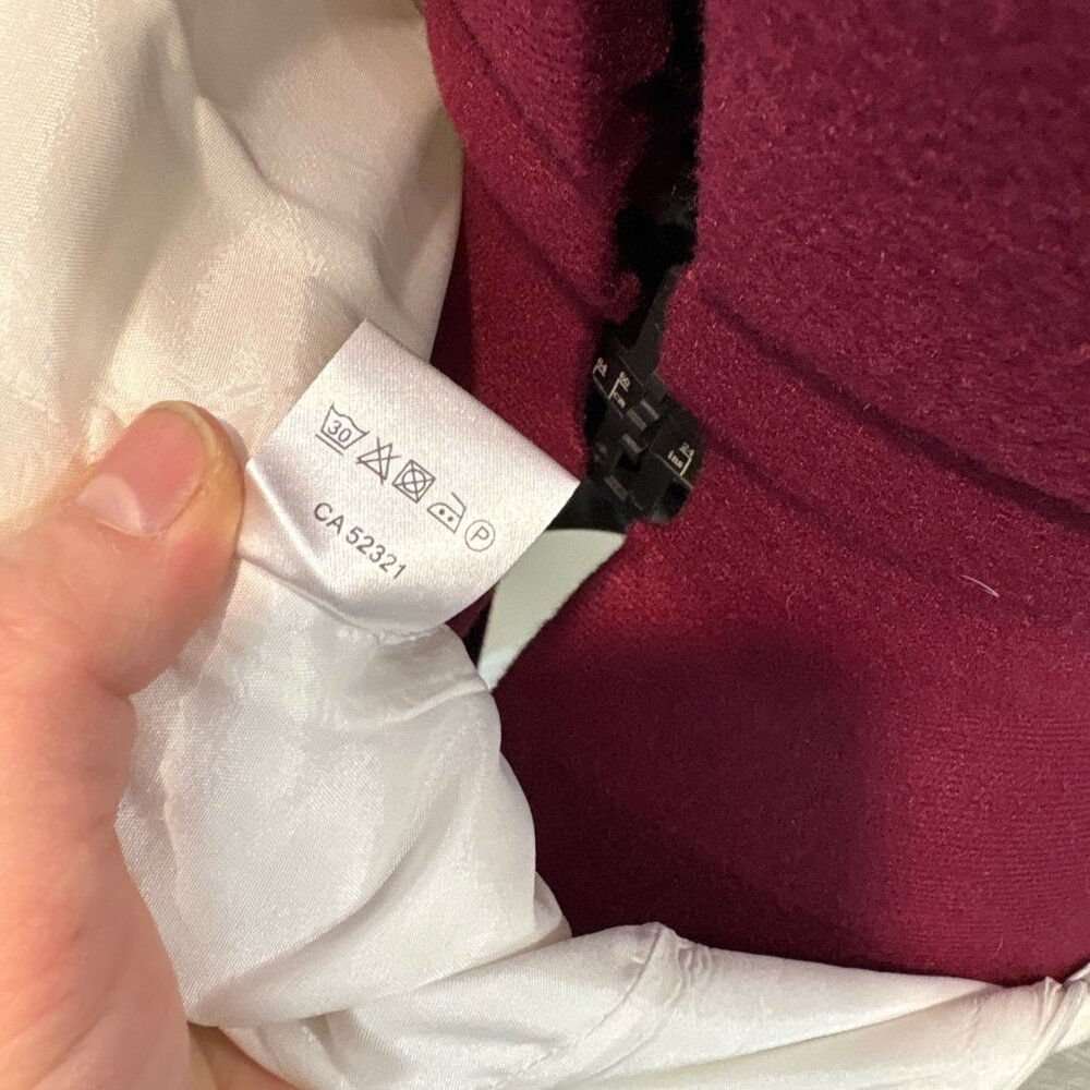 LeComte White 100% Linen Mid Length Dress sz 6 - Picture 7 of 10